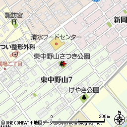 新潟県新潟市東区東中野山7丁目19周辺の地図