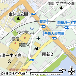 カメラのキタムラ新潟関新店周辺の地図