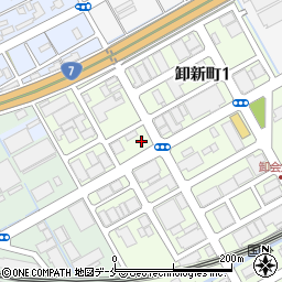 セブンイレブン新潟卸新町１丁目店周辺の地図