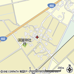 新潟県新発田市竹俣万代69周辺の地図