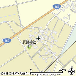 新潟県新発田市竹俣万代84周辺の地図
