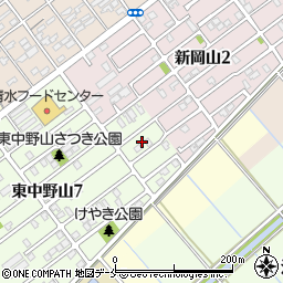 新潟県新潟市東区東中野山7丁目26周辺の地図
