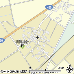 新潟県新発田市竹俣万代70周辺の地図