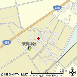 新潟県新発田市竹俣万代81周辺の地図
