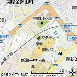 新栄第3公園周辺の地図