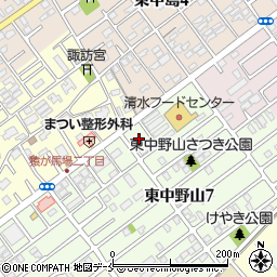 新潟県新潟市東区東中野山7丁目16周辺の地図