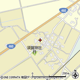 新潟県新発田市竹俣万代80周辺の地図
