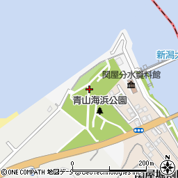 新潟県新潟市西区関屋周辺の地図