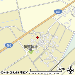 新潟県新発田市竹俣万代74周辺の地図
