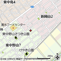 新潟県新潟市東区東中野山7丁目27周辺の地図