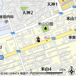 イツモレンタカー新潟駅南口店周辺の地図