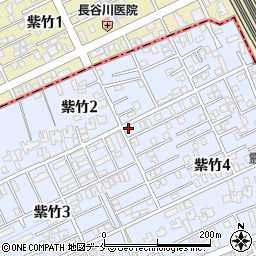 東栄ドライクリーニング紫竹店周辺の地図