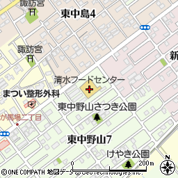 清水フードセンター東中野山店周辺の地図