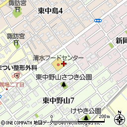 新潟県新潟市東区東中野山7丁目18周辺の地図