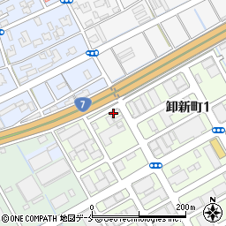 有限会社志田塗料店　新潟支店周辺の地図