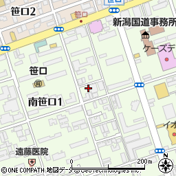 マルカミ駅南ビル周辺の地図