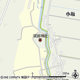 須貨神社周辺の地図