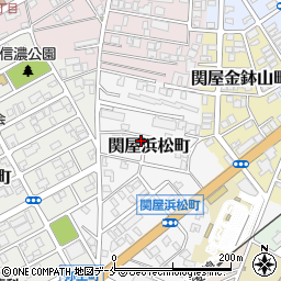 新潟県新潟市中央区関屋浜松町周辺の地図