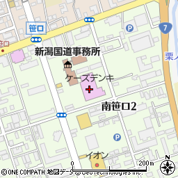 ケーズデンキ笹口店周辺の地図