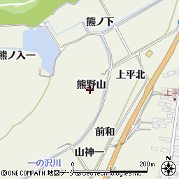 宮城県山元町（亘理郡）坂元（熊野山）周辺の地図