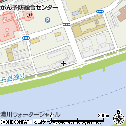 リバーステージ新潟周辺の地図