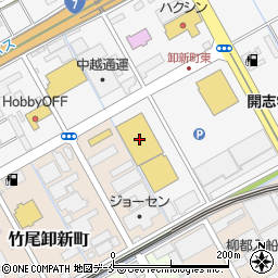 ダムズ竹尾インター店周辺の地図