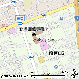 高倉町珈琲 新潟笹口店周辺の地図