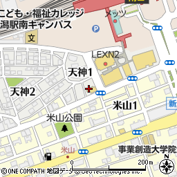 株式会社エイジス　新潟営業所周辺の地図