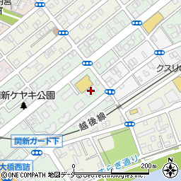 トヨタカローラ新潟関屋店周辺の地図