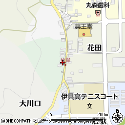 宮城県伊具郡丸森町片岸周辺の地図