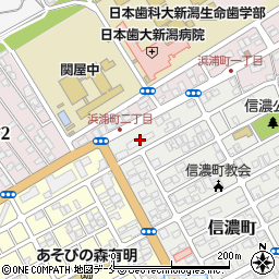 信濃町住宅周辺の地図