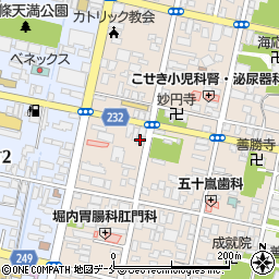 桑原豆腐店周辺の地図