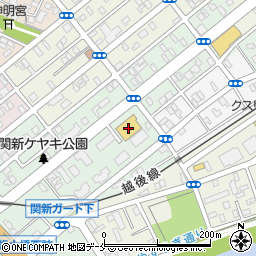 ウエルシア薬局　新潟関新1丁目店周辺の地図