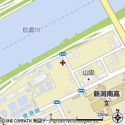 新潟市シルバー人材センター（公益社団法人）　本部事務局周辺の地図