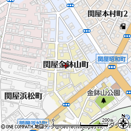 新潟県新潟市中央区関屋金鉢山町周辺の地図