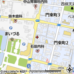 ほほえみサービス米沢周辺の地図