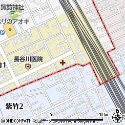 ムサシノ工芸新潟周辺の地図