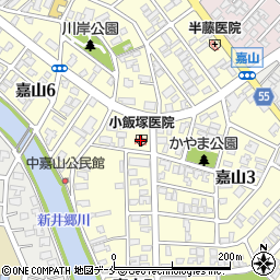 小飯塚医院周辺の地図