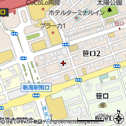 新潟医療福祉カレッジ２号館周辺の地図