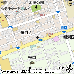 ローレルバンクマシン株式会社　新潟支店周辺の地図