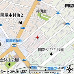 新潟県新潟市中央区関屋御船蔵町24周辺の地図