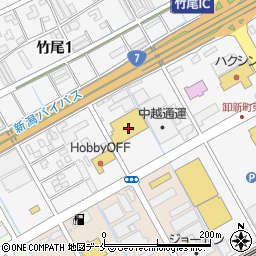 スーパーオートバックス新潟竹尾周辺の地図
