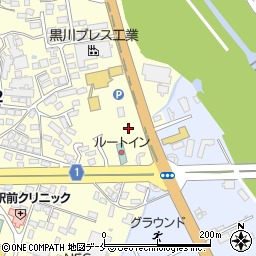 山形県米沢市花沢1周辺の地図