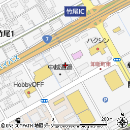 株式会社北越ノバックス　新潟営業所周辺の地図