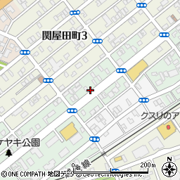 新潟県新潟市中央区関屋新町通周辺の地図