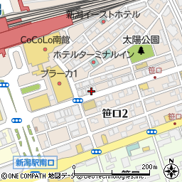 シダチョー建設株式会社　新潟営業所周辺の地図
