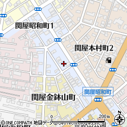 新潟県新潟市中央区関屋昭和町周辺の地図