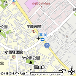 川崎商会豊栄給油所周辺の地図