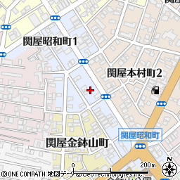 新潟県新潟市中央区関屋昭和町2丁目周辺の地図