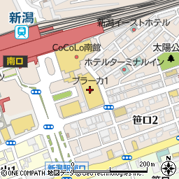 アートホテル新潟駅前周辺の地図